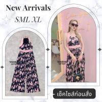 ราคา จัดส่งฟรีจั๊มสูทขายาว จั้มสูทกางเกงผู้หญิง จั๊มยาวงานป้าย ชุดจั้มสูทแขนกุด จั๊มสูทยาวลายดอก จั้มสูทสีดำ กางเกงขาบาน (15713407968)