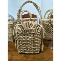 ราคา กระเป๋าสานผักตบชวาแบบถือ (2128224047)