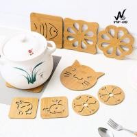 ราคา แผ่นไม้รองกันความร้อน แผ่นไม้รองจาน ถาดรองแก้ว แผ่นไม้สำหรับรองหม้อ กระทะ จาน ชาม ที่ร้อน G2761 (27164596458)