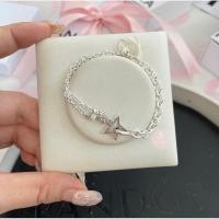 ราคา (ของแท้100%)Pandora silver bracelet โซ่ดาว (28174546138)