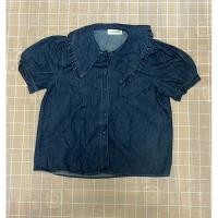 ราคา เสื้อยีนส์สีน้ำเงินมือสองคอบัว (28052958997)