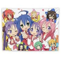 ราคา Anime Lucky Star Kawaii Izumi Konata Tapestry Wall Hanging Japan Saitama Japanese Room Decor Background Cloth Decorative (28613710704)