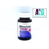 ราคา Vistra Bilberry Extract Plus Lutein Beta-Carotene & Vitamin E 30 Capsules (5141857189)