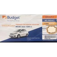 ราคา คูปองเช่ารถ Budget 1200cc รวมประกันชั้น 1 (NO DEDUCT) (10906642305)