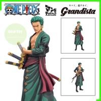ราคา (ของแท้) One Piece Grandista Manga Dimensions Roronoa Zoro Model Figure OnePiece โมเดล ฟิกเกอร์ วันพีช วันพีซ โซโร (7553758846)