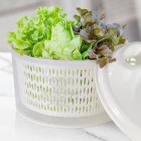 ราคา ตะแกรงสลัดน้ำผัก ที่สลัดน้ำออกจากผัก ที่ล้างผัก Salad Spinner ใช้สลัดน้ำผัก คลุกสลัด ปั่นผลไม้ ด้วยการหมุน warmhouses (22325256894)