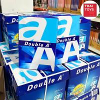 ราคา กระดาษA4 Double A A4 80 แกรม 5 รีม/แพ็ค ยกกล่อง 5 รีม กระดาษถ่ายเอกสาร (18591446909)