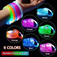ราคา A926 พร้อมส่งในไทย ข้อมือมีไฟ กำไลเรืองแสง มีไฟ LED หลากหลายสี ไฟกระพริบ(กำไลมีไฟ-เขียว) (25717645702)