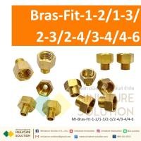 ราคา ข้อลดเหลี่ยมทองเหลือง ข้อลด บูชชิ่ง(1/8x1/4 1-2) (1/8x3/8 1-3) (1/4x3/8 2-3) (1/4x1/2 2-4) (3/8x1/2 3-4) (1/2x1 4-6) (27563298487)