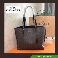 ราคา กระเป๋า COACH F1665 MOLLIE TOTE IN SIGNATURE CANVAS (10571715170)