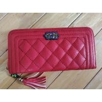 ราคา กระเป๋าสตางค์ใบยาวสีแดง (22775309188)