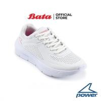 ราคา Bata บาจา POWER รองเท้ากีฬาวิ่ง แบบผูกเชือก น้ำหนักเบา สำหรับผู้หญิง รุ่น N-WALK MAX BOSS สีขาว รหัส 5181157 (18188801115)