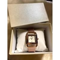 ราคา นาฬิกา Tory Burch สายถัก สี rose gold ของแท้ มือ1 (20687103016)
