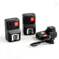 ราคา Andoer PT-04GY 4 ช่องรีโมทคอนโทรลไร้สาย Speedlite Flash Trigger Universal 1 เครื่องส่งสัญญาณและ 2 ตัวรับสัญญาณสําหรับ Canon Pentax Olympus (25680317625)