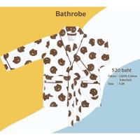 ราคา Babylovett x Line friends New Bathrobe size s (19720846954)