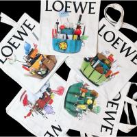 ราคา G166 กระเป๋าผ้า Loewe คละลาย พร้อมจัดส่งราคาถูก (28105035818)