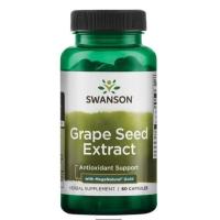 ราคา Swanson Grape Seed Extract with MegaNatural Gold [ 60 เม็ด ] GrapeSeed puritan (7358607130)