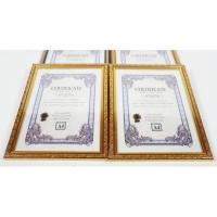 ราคา กรอบรูปขนาด A4 สีทอง กรอบรูป กรอบรูปแขวนผนัง กรอบรูปแต่งห้อง (8365859815)