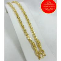 ราคา สร้อยคอ สร้อยทอง เครื่องประดับ สร้อยคอทอง สร้อยคอทองคำ เศษทองคำเยาวราช ลายคชกิต น้ำหนัก 5 บาท (28271872624)
