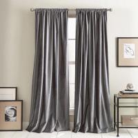 ราคา ผ้าม่านแบบไม่ต้องเจาะ ผ้าม่านสอดลวด ม่านสอดรวด ม่านสอดราว (25565907960)