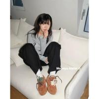ราคา Mooreyu Vintage Casual Women Sneakers รองเท้าผ้าใบผู้หญิง (29707983049)