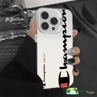 ราคา สำหรับ iPhone11 16 13 Case For เคสไอโฟน14 15 12 PRO MAX X XR XS MAX 7 8 PLUS Champion Style หรูหราสไตล์ขั้นสูงสีเงินเคส (24937719872)