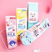 ราคา พร้อมส่ง กระเป๋าดินสอ ทรงกล่องนม น่ารักได้อีกกก (1815991347)
