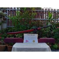 ราคา ดาบซามูไร คาตานะ แบรนด์ซากาโมโต้ เหล็กตีมือแบบละเอียด มาพร้อมใบเซอร์รับประกันใบดาบและกล่องบุพผาลายมังกร (7463638992)