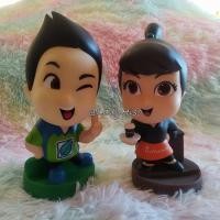 ราคา กระปุกออมสิน Bangchak Inthanin ออมสินคู่ น้องจริงใจ น้องข้าวกล้อง อินทนิล ปั้มน้ำมัน บางจาก ออมสิน โมเดล มาสคอต (8909940142)