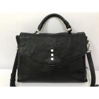 ราคา กระเป๋ามือสอง ของแท้ Morgan de Toi ต้นกำเนิดจากฝรั่งเศส หนังแท้ สีดำ ขนาด 13 นิ้ว พร้อมส่ง Card No. M511BT03L (12575377272)