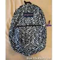 ราคา //กระเป๋าเป้ รุ่น"JS-1" แบรนด์ Jansport ลายม้าลาย พร้อมส่งมือสอง (21431762821)