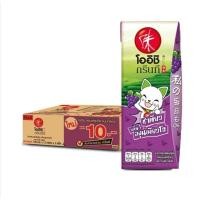 ราคา ยกลังโออิชิ ชาเขียวพร้อมดื่ม กลิ่นองุ่นเคียวโฮ 180 มล. x 36ขวด (25901879502)