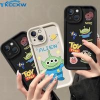 ราคา Creative ทาสี Toy Story Alien เคสโทรศัพท์สําหรับ Huawei Pura 70 Pro Ultra Mate 20 Pro Nova 5T 7i 8 9 Y7A Y9S Y9 Prime 2019 ความนิยมล่าสุด Frosted Anti-drop Soft Case (25335257242)