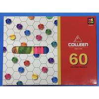 ราคา สีไม้ยาว 60 แท่ง 60 สี คอลลีน 775 (5968968134)