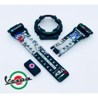 ราคา กรอบสาย G-SHOCK สีดำด้าน ของแท้ พิมพ์ลาย Vespa ใส่ได้กับรุ่น GA-100 ,GA-110 ,GA-120 ,GAX-100 ,GD-100 ,GD-120 (12305355398)