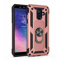 ราคา Samsung A6 A8 Plus A7 A9 2018 เคสโทรศัพท์มือถือ กันกระแทก 360 องศา พร้อมแหวนขาตั้ง สองชั้น สําหรับ (5958853424)