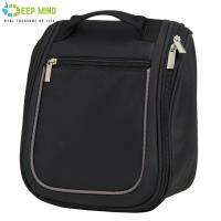 ราคา Dm [GO Travel] Travel Toiletry Bag Nylon Cosmetic Bag Make Up Organizer Toiletry Bag with Hanging Hook (18481671707)