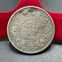 ราคา เหรียญสะสมเหรียญต่างประเทศ อินเดีย (British India) George V King 1 รูปี ปี 1918 สภาพผ่านการใช้งานแต่ยังสวยน่าเก็บ (24289550856)