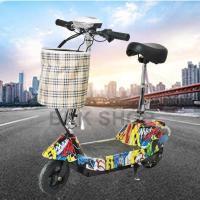 ราคา (ใหม่) สกู๊ตเตอร์ไฟฟ้า Electric Scooter 24V ไฟหน้า LED จักรยานไฟฟ้า สกูดเตอร์ไฟฟ้า E-Scooter มอเตอร์ 350W (21734999150)