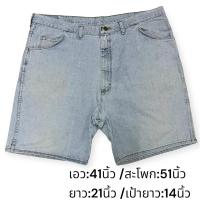 ราคา (wrangler)✅กางเกงยีนส์ขาสั้นมือสองสภาพดี (28461223719)