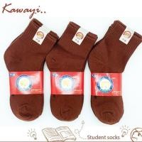 ราคา ถุงเท้านักเรียนชายสั้น สีน้ำตาลข้อเหนือตาตุ่ม (9059745247)