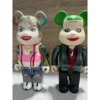 ราคา [no box] 400% BearBrick ของแท้ Harley Quinn and Joker Suicide squad authentic medicom toys (28921335199)