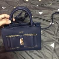 ราคา กระเป๋าสะพาย มีสายยาว สีน้ำเงิน (8544584265)