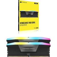 ราคา 32GB (16GBx2) DDR5 6400MHz RAM (แรมพีซี) CORSAIR VENGEANCE RGB DDR5 (CMH32GX5M2B6400C36) (27024821067)