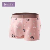 ราคา TENIKA กางเกงในชาย กางเกงบ๊อกเซอร์ ลายพิมพ์แฟชั่น เนื้อผ้าระบายอากาศได้ดี men's underwear ผ้านิ่ม บ็อกเซอร์ผู้ชาย K-036 (25326981721)