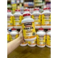 ราคา Kirkland signature Fish Oil 1000mg 400 เม็ด ฟิชออยล์. (28424780729)
