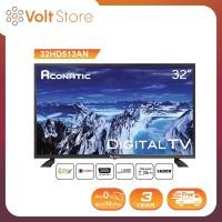 ราคา Aconatic TV ดิจิตอล ทีวี รุ่น 32HD513AN ขนาด 32 นิ้ว (ไม่ต้องใช้กล่องทีวี) รับประกัน 1 ปี (5443222882)