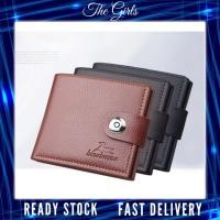 ราคา The GIRLS กระเป๋าสตางค์ผู้ชาย Casual Elegant Moderate หนังสั้นกระเป๋าสตางค์ผู้ชาย Dompet Lelaki Duit Beg Lelaki ผู้ชาย (21989088959)