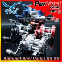 ราคา รอกตกปลา รอกเบท วีว่า VIVA BAITCAST REEL VA40 New VICTOR (21156164869)
