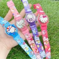 ราคา นาฬิกาคิตตี้มี 4 สีให้เลือก มีไฟกระพริบมีเสียงดนตรี (3560560064)